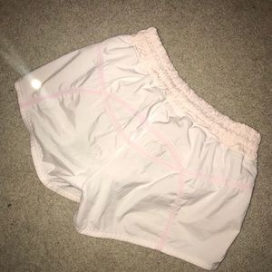 Pink lulu lemon shorts